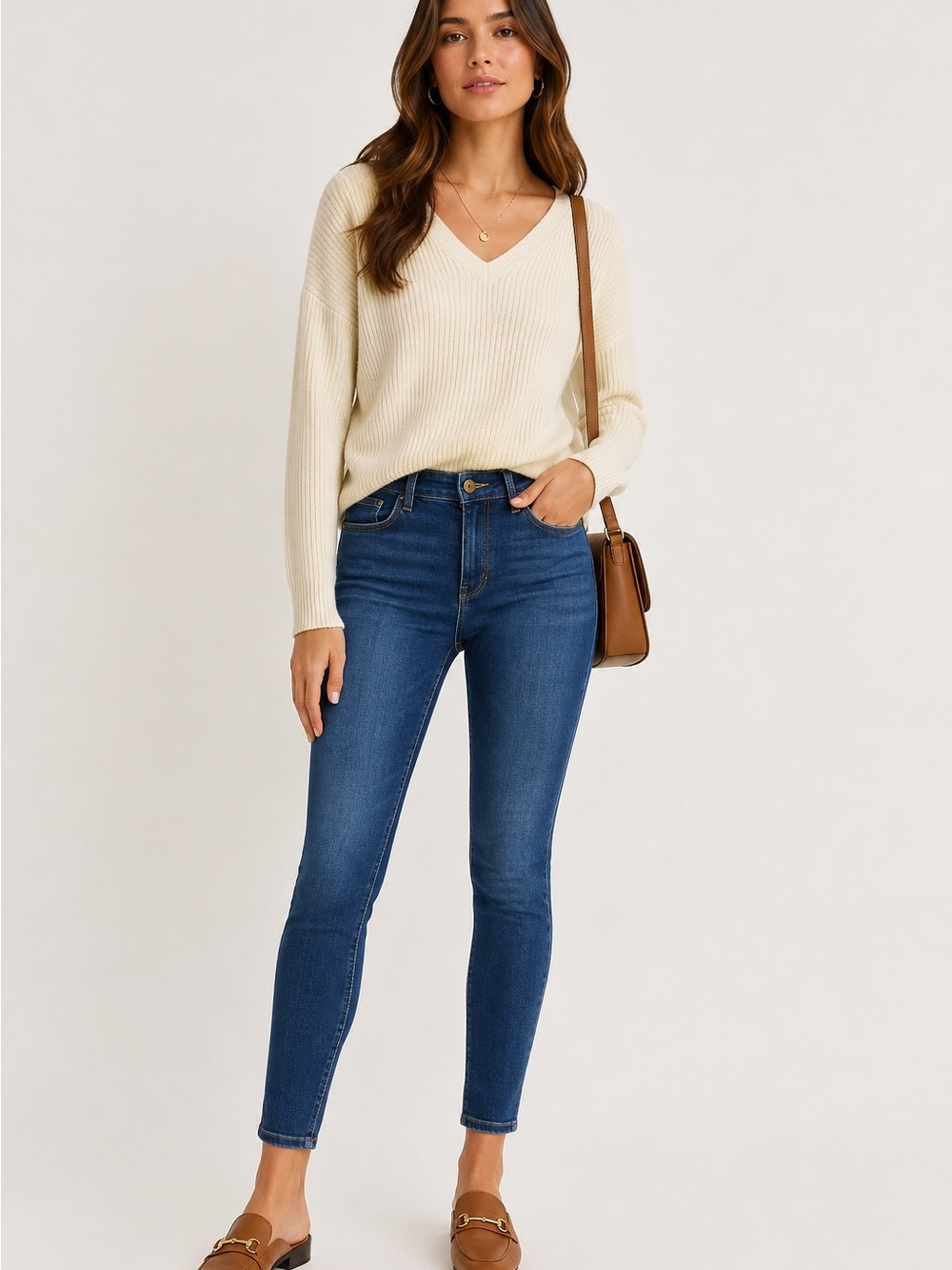 Joe’s Jeans High Rise Skinny Ankle Jeans Dark Wash Denim Women’s
